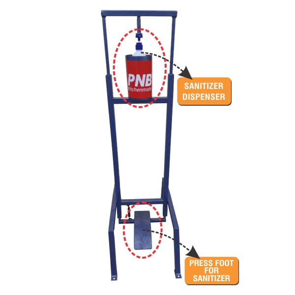 PNB Kitchenmate Handsfree Sanitizer(HFS1) Set of 2 - PNB Kitchenmate