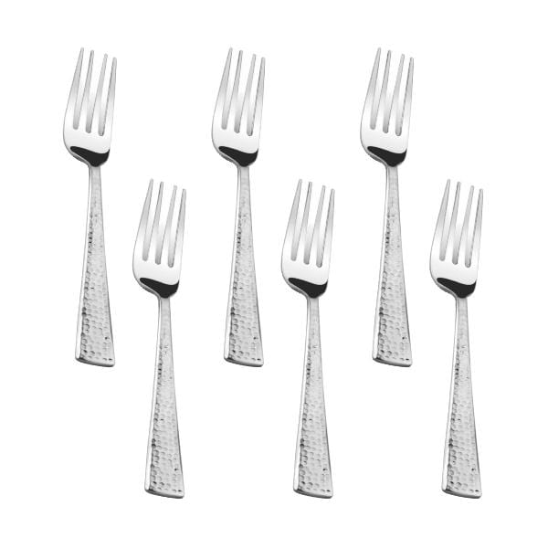 Stainless Steel Dessert Fork (Design: Ethnic)