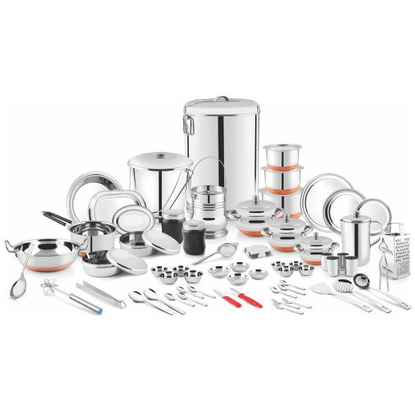 PNB Kitchenmate Kitchen Set Hero 112 Pcs Spl - PNB Kitchenmate