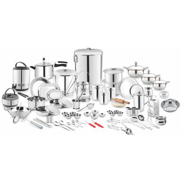 PNB Kitchenmate Kitchen Set Complete 121 Pcs - PNB Kitchenmate