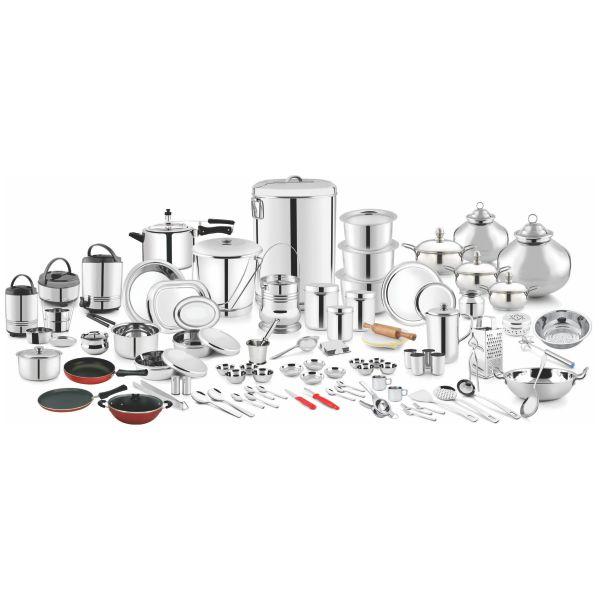 PNB Kitchenmate Kitchen Set Maharaja 151 Pcs - PNB Kitchenmate