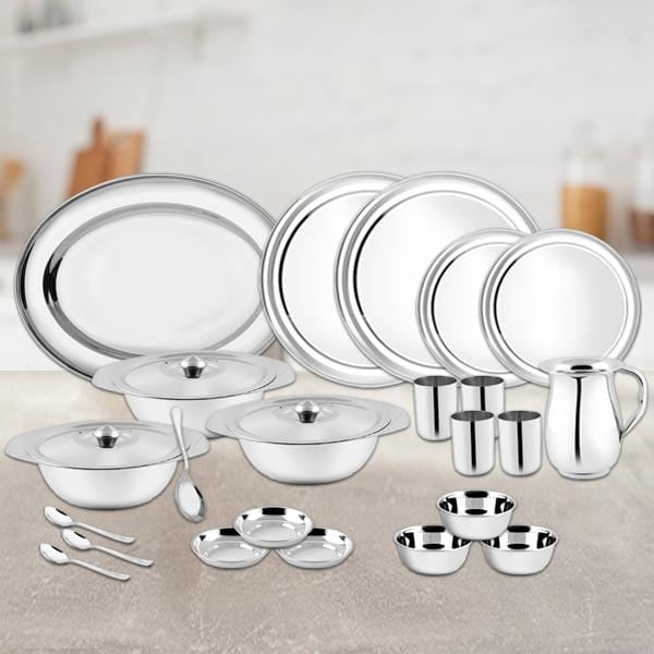 Steel ke dinner outlet set